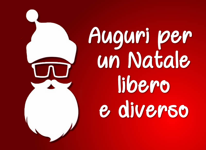 immagine di auguri di natale con testo di auguri di buon natale.