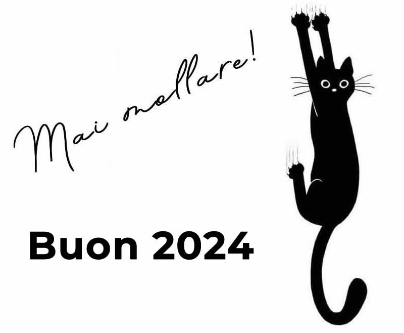 Mai mollare. Buon 2025